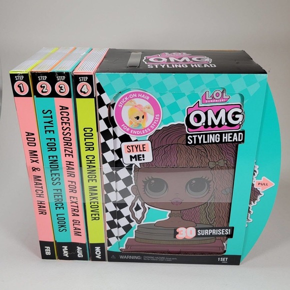 LOL Surprise OMG Styling Head Neonlicious Neon QT Big Sis 30 Surprises NIB! - Picture 1 of 9
